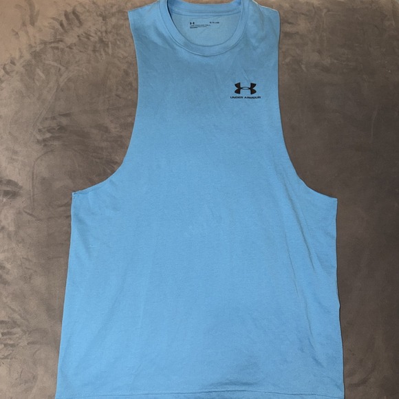 Under Armour Other - UA Men's Loose For Muscle Shirt Blue Sz Small NWOT